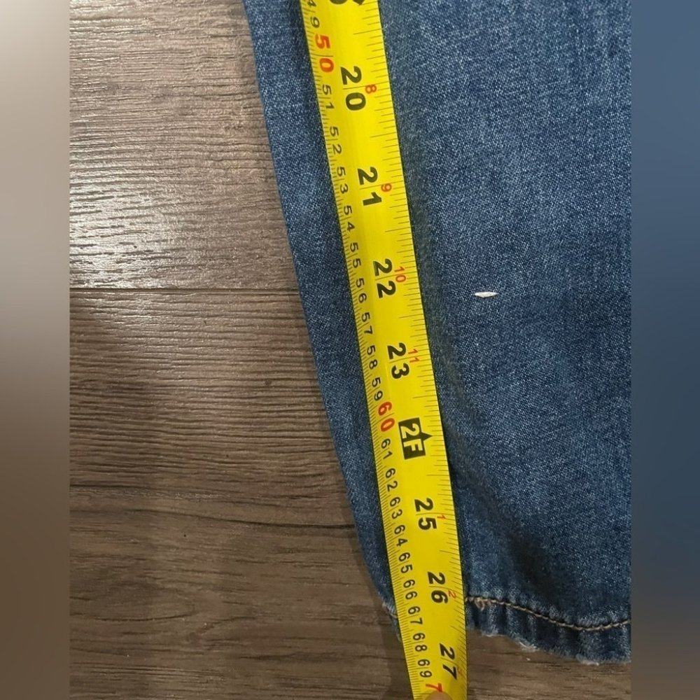 American Eagle Wide Leg High Rise with square pockets L26/ Size 4 - Picture 4 of 7